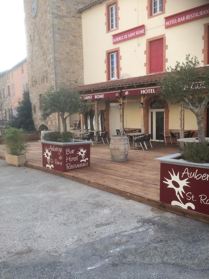 Auberge de st Rome Saint-Rome-de-Tarn Eksteriør billede